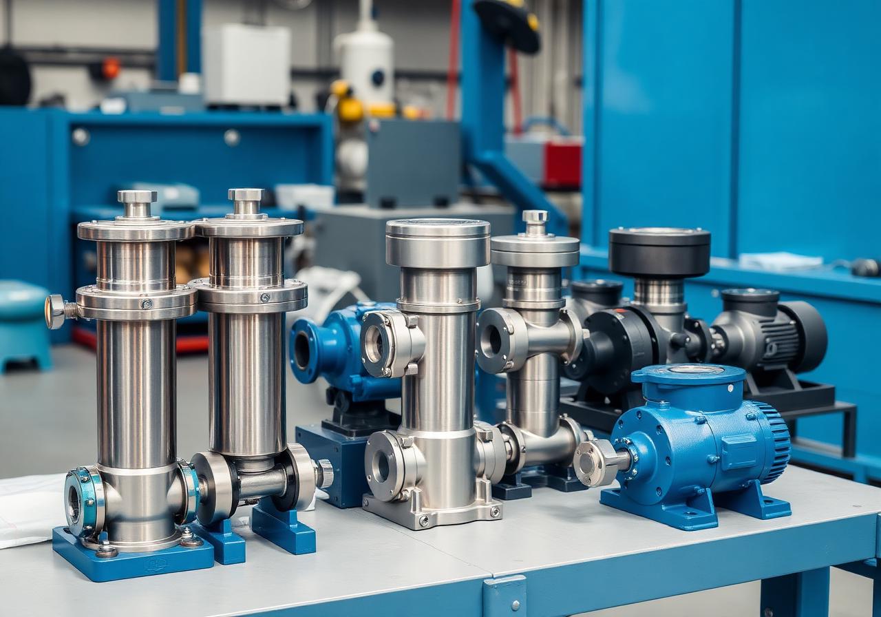 Hydraulic pumps and cylinders