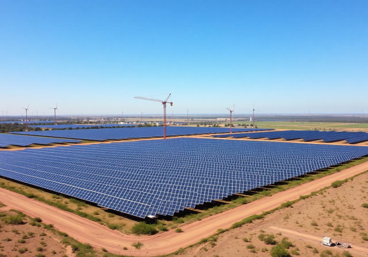 Solar Farm Construction